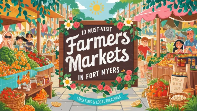 10 Must-Visit Farmers Markets in Fort Myers Fresh Finds and Local Treasures